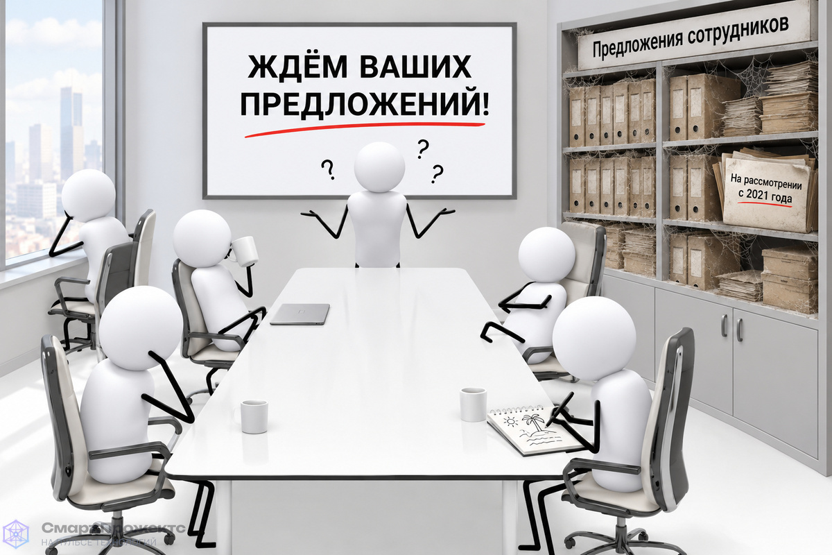 На совещании ждут предложений, а папка с ними лежит без движения с 2021 года